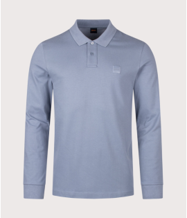 Slim-fit polo shirt in stretch-cotton piqué Slim-fit polo shirt in stretch-cotton piqué